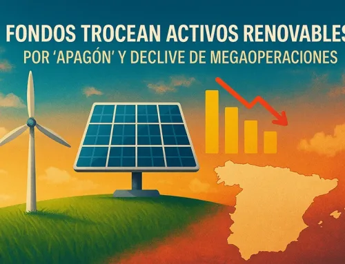 Los fondos trocean activos renovables por el apagón de las operaciones de M&A en España